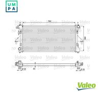 VALEO ENGINE COOLING RADIATOR 701727