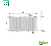 RADIATOR ENGINE COOLING 701766 FOR OPEL ASTRA/K/Van/Hatchback/Sports/Tourer 1.0L