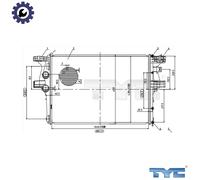 RADIATOR ENGINE COOLING 715-0005 FOR IVECO DAILY/VI/Platform/Chassis/Bus/Van