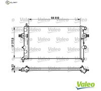 VALEO 732551 Engine radiator