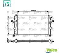 VALEO 732551 Engine radiator