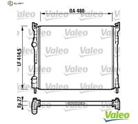 VALEO 732737 Engine radiator