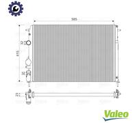 RADIATOR ENGINE COOLING 732866 FOR RENAULT SCENIC/MPV LOGAN/EXPRESS TONDAR/90