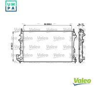 VALEO 732879 Engine radiator