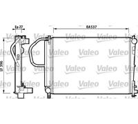 RADIATOR, ENGINE COOLING 732883