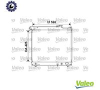 VALEO 734214 Engine radiator