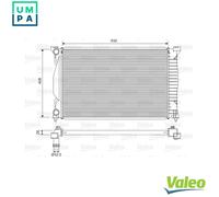 RADIATOR ENGINE COOLING 734269 FOR SEAT AUDI A4/S4/Convertible BWE 2.0L 4cyl A4