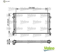 Valeo Engine Radiator 734332
