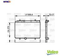 Valeo Service 734338 Radiator