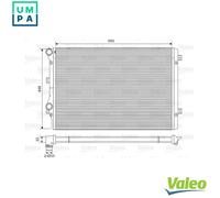 RADIATOR ENGINE COOLING 734413 FOR VW BORA GOLF JETTA/III VENTO EOS PASSAT 2.0L