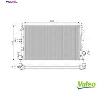 RADIATOR ENGINE COOLING 734981 FOR FIAT VAUXHALL OPEL VECTRA/GTS SIGNUM 1.8L