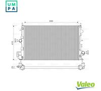 RADIATOR ENGINE COOLING 734981 FOR FIAT VAUXHALL OPEL VECTRA/GTS SIGNUM 1.8L