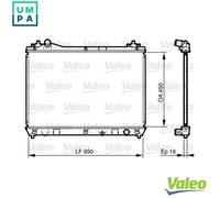 VALEO 735433 Engine radiator