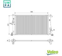 RADIATOR, ENGINE COOLING 735448