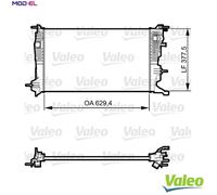 VALEO 735607 Engine radiator