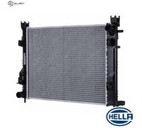 Hella Engine Radiator 8MK 366 300-281 - Engine Cooling, Fits Renault Clio, Dacia Dokker, Lada