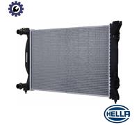 HELLA 8MK 366 300-521 Engine radiator