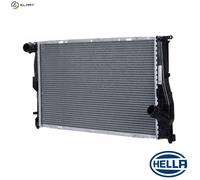 HELLA 8MK 366 301-061 Engine radiator