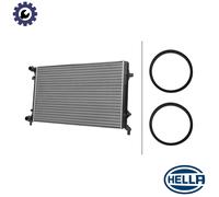 HELLA 8MK 366 301-321 Engine radiator