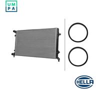 HELLA 8MK 366 301-321 Engine radiator