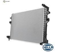 Engine Cooling Radiator Fits Audi A3 Q2 Q3 Cupra Formentor Leon Seat Ateca HELLA