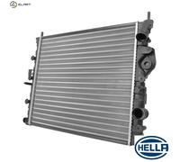 RADIATOR ENGINE COOLING 8MK 366 301-561 FOR RENAULT CLIO/SYMBOL/II/Hatchback