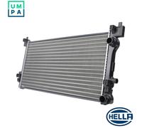 HELLA 8MK 366 301-711 Engine radiator