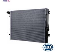 HELLA 8MK 366 302-381 Engine radiator