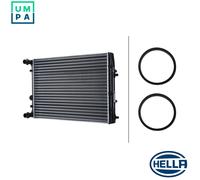 Engine Cooling Radiator Fits Seat Cordoba Ibiza Skoda Fabia Roomster VW HELLA