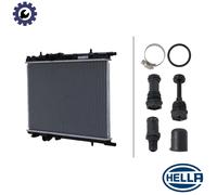 HELLA 8MK 366 302-691 Engine radiator