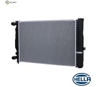 HELLA 8MK 366 302-751 Engine radiator