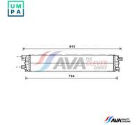 AVA AI2366 Cooling Radiator