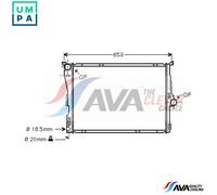 AVA BWA2291 Cooling Radiator