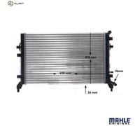 MAHLE ORIGINAL CR 1382 000S Engine radiator