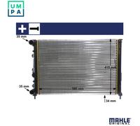 MAHLE CR 1411 000S RADIATOR ENGINE COOLING
