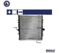 MAHLE CR 1437 000S Engine radiator