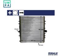 MAHLE CR 1437 000S Engine radiator