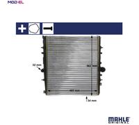 MAHLE CR 1437 000S Engine radiator