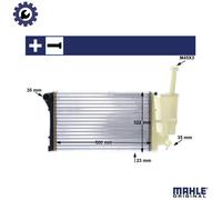 MAHLE ORIGINAL CR 1451 000S Engine radiator