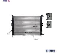 RADIATOR ENGINE COOLING CR 1690 000S FOR RENAULT SCENIC/GRAND/II MEGANE/Van 1.4L