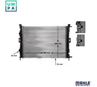 RADIATOR ENGINE COOLING CR 1690 000S FOR RENAULT SCENIC/GRAND/II MEGANE/Van 1.4L