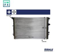 RADIATOR ENGINE COOLING CR 2032 000S FOR VW SHARAN TIGUAN/TIGUAN/LIMITED/SUV