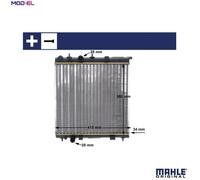 Mahle Radiator - CR2036000S