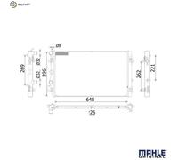 MAHLE CR 2425 000S Engine radiator