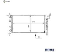 MAHLE CR 269 000S Engine radiator