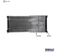 MAHLE CR 341 000S Engine radiator