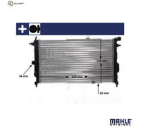 RADIATOR ENGINE COOLING CR 438 000S FOR VAUXHALL CALIBRA CAVALIER/Mk/III OPEL