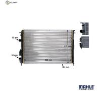 New Radiator, engine cooling for RENAULT:MEGANE I,SCÉNIC I MPV,MEGANE Scenic