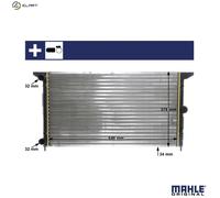 MAHLE CR 607 000S Engine radiator