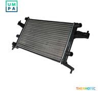 Radiator/Parts Thermotec D7X008TT for OPEL